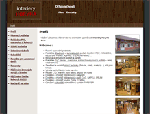Tablet Screenshot of interiery-horyna.cz